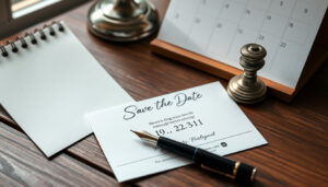 Save the date-kort – guide med timing och exempel