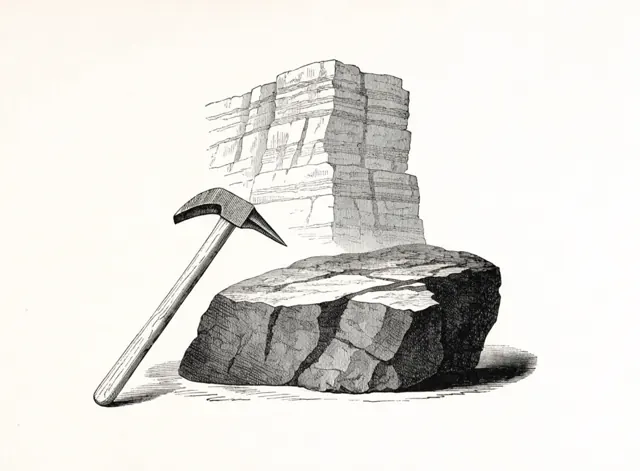 Illustration: Bergarter och jordarter