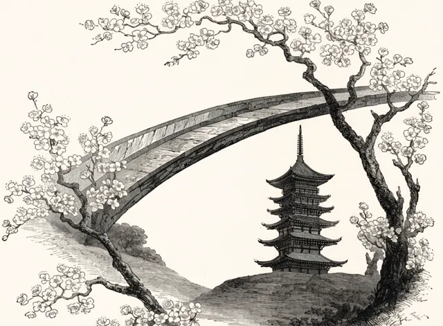 Illustration: Japanska städer