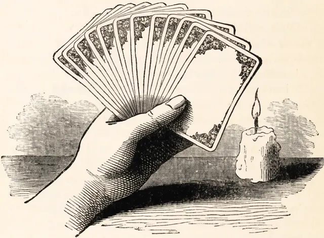 Illustration: Kortspel