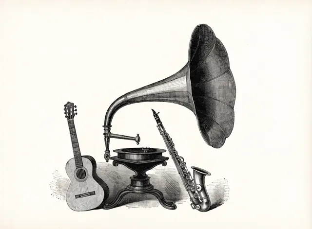 Illustration: Musikstilar och genrer