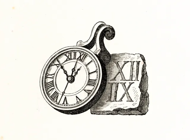 Illustration: Romerska siffror och vanliga förkortningar
